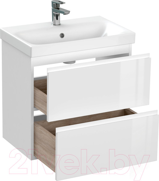 Изображение товара Тумба под умывальник Cersanit Moduo / SB-SZ-MOD-MO60Sl/Wh