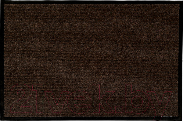 Изображение товара Коврик грязезащитный Kovroff Стандарт ребристый 40x60 / 20103 (коричневый)