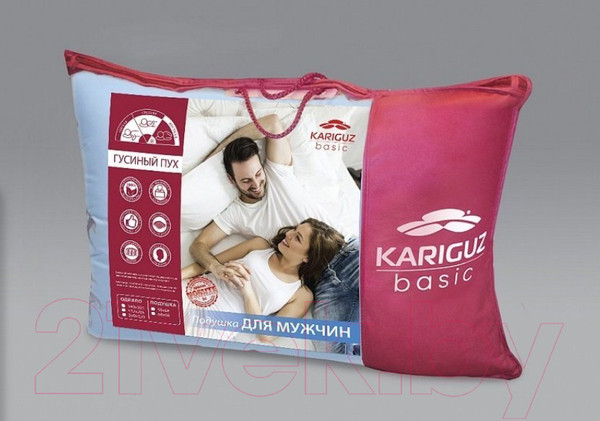 Изображение товара Подушка для сна Kariguz Для Мужчин / МПДм12-5 (68x68)