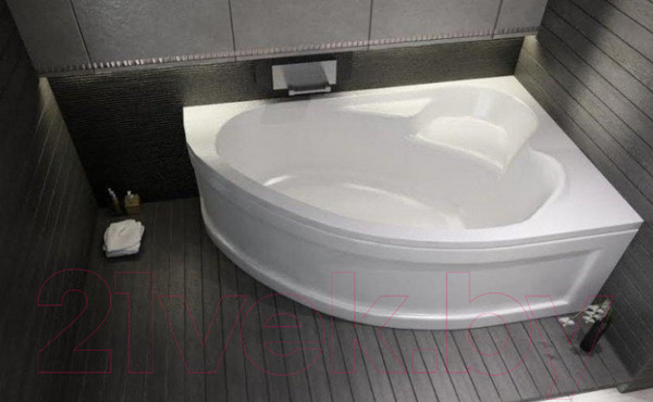 Изображение товара Ванна акриловая Cersanit Kaliope 170x110 R (с каркасом и экраном)