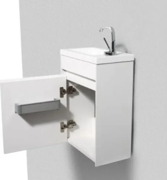 Изображение товара Тумба под умывальник BelBagno Pietra Mini-460-1A-SO-BL-L