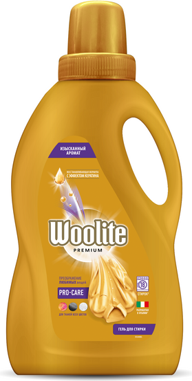 Изображение товара Гель для стирки Woolite Premium Pro-Care (900мл)