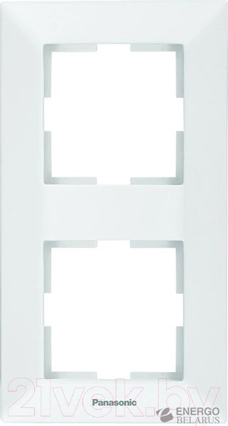 Изображение товара Рамка для выключателей и розеток Panasonic WMTF08122WH-BY