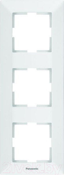 Изображение товара Рамка для выключателей и розеток Panasonic WMTF08132WH-BY