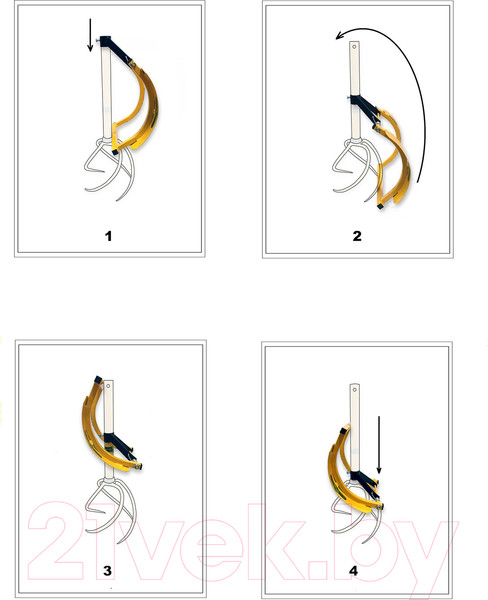Изображение товара Рычаг для культиватора ручного Tornadica TOR-32RCHG (33x11x30см)