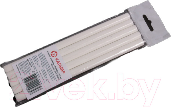 Изображение товара Клеевые стержни Калибр 120811 (5шт, белый)