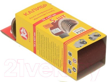 Изображение товара Набор шлифлент Калибр 131622 (5шт)