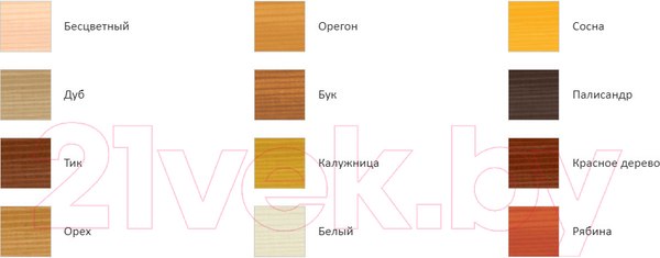 Изображение товара Антисептик для древесины Profiwood Тонирующий (750мл, дуб)