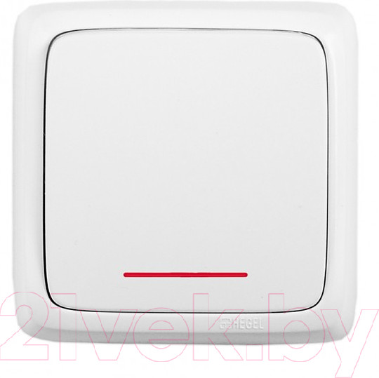 Изображение товара Выключатель Hegel ВА10-114 (белый)