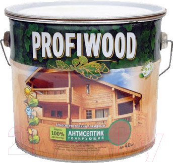 Изображение товара Антисептик для древесины Profiwood Тонирующий (2.6л, калужница)