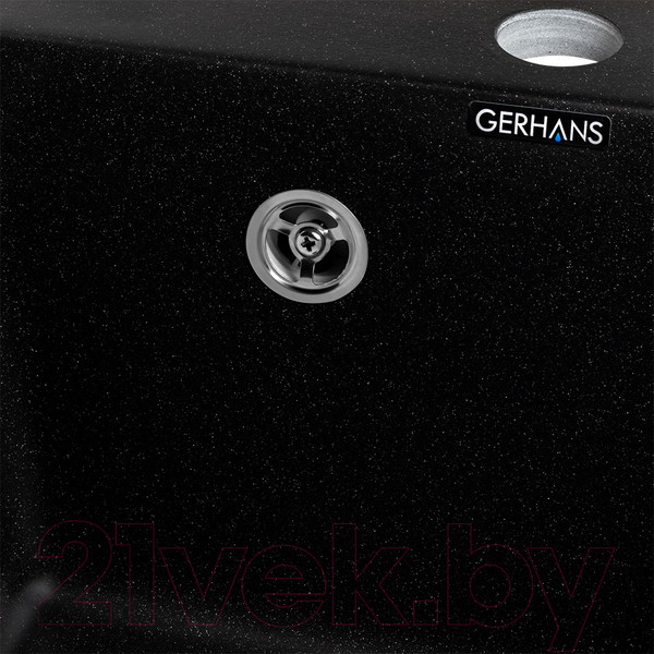 Изображение товара Мойка кухонная Gerhans A10 (оникс)