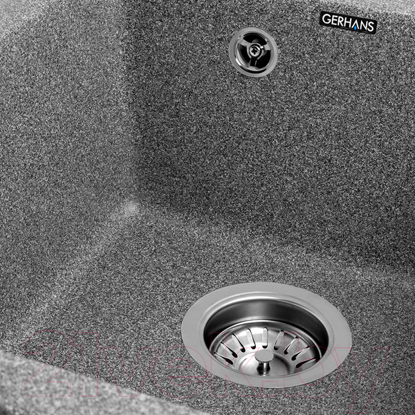 Изображение товара Мойка кухонная Gerhans A10 (графит)