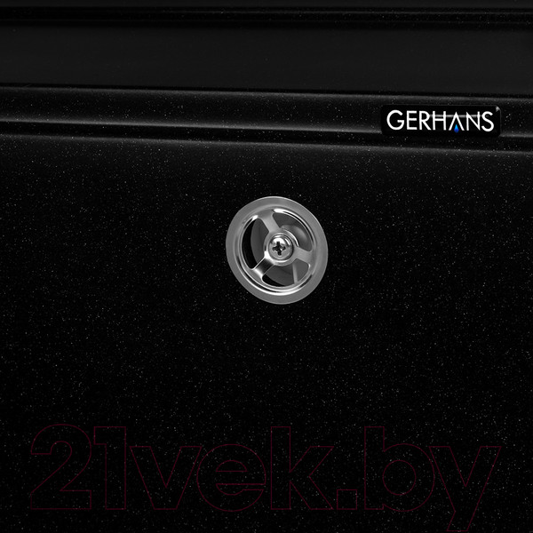 Изображение товара Мойка кухонная Gerhans A12 (оникс)