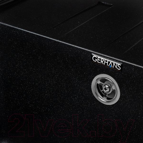 Изображение товара Мойка кухонная Gerhans B15 (оникс)