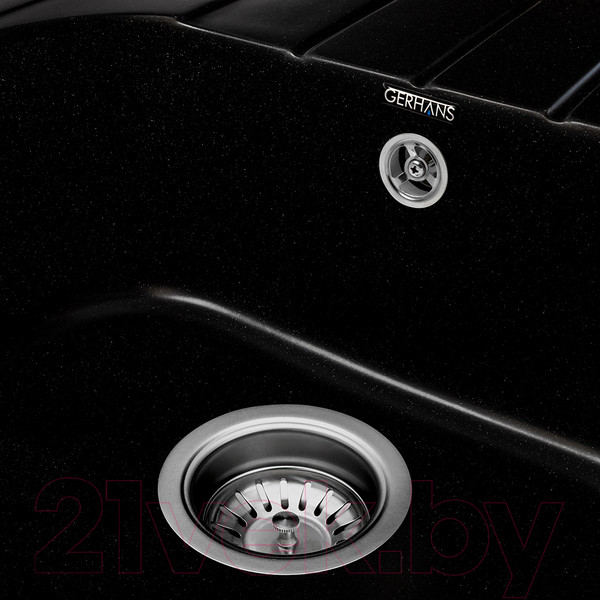 Изображение товара Мойка кухонная Gerhans B20 (оникс)