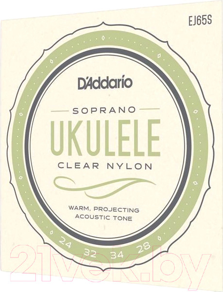 Изображение товара Струны для укулеле D'Addario EJ65S