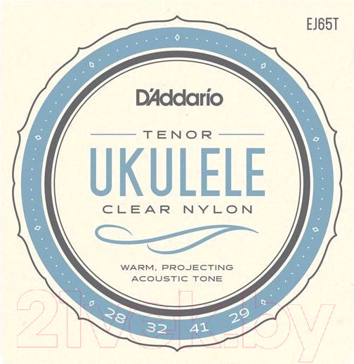 Изображение товара Струны для укулеле D'Addario EJ65T