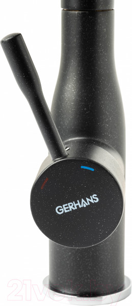 Изображение товара Смеситель Gerhans HU01K4698-25 (оникс)