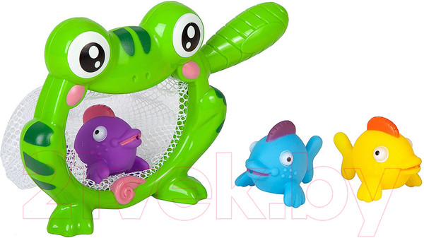 Изображение товара Игра для ванной Bondibon Лягушка-сачок / ВВ1914