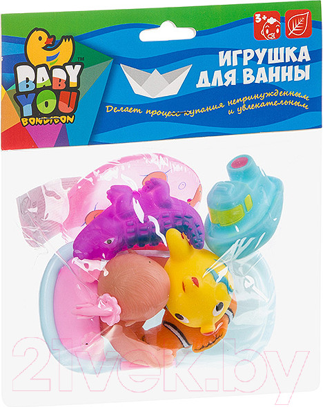 Изображение товара Набор игрушек для ванной Bondibon ВВ3366