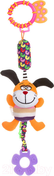 Изображение товара Подвеска на кроватку Bondibon Подвеска с колокольчиком / ВВ1287-СОБАКА