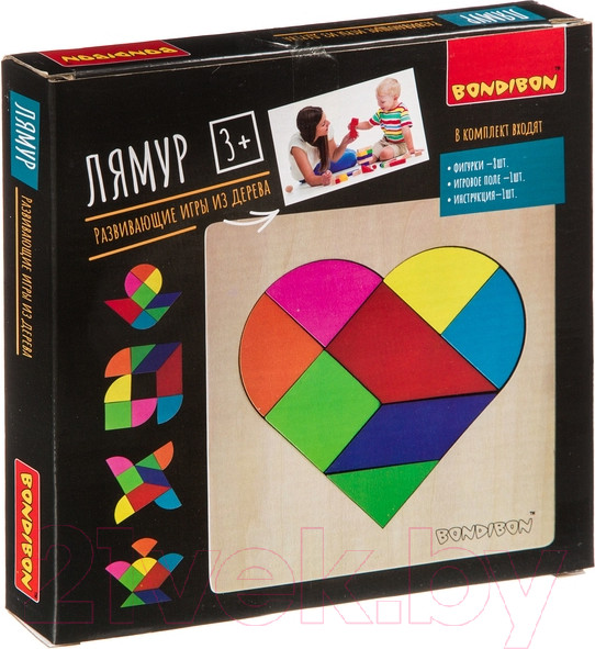 Изображение товара Развивающая игра Bondibon Лямур / ВВ4183