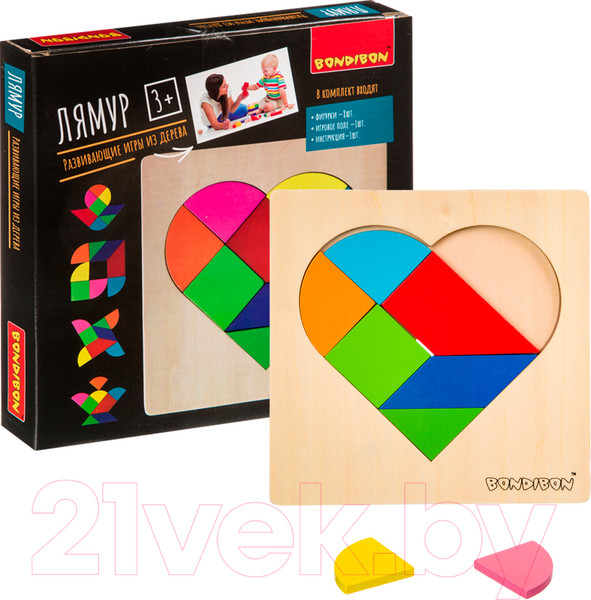 Изображение товара Развивающая игра Bondibon Лямур / ВВ4183