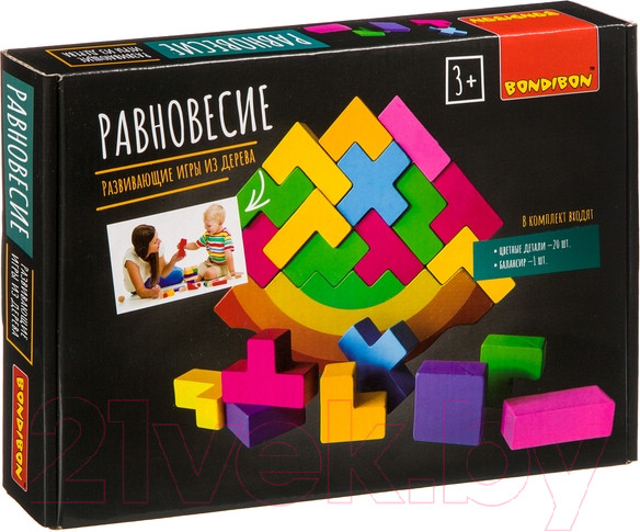 Изображение товара Развивающая игра Bondibon Равновесие / ВВ4187