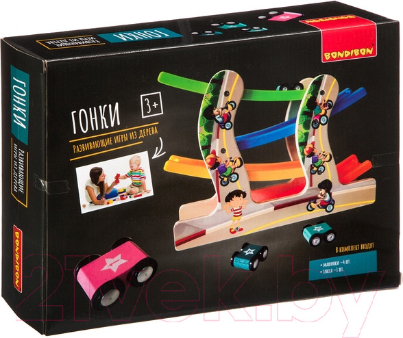 Изображение товара Развивающая игра Bondibon Гонки / ВВ4188