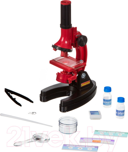 Изображение товара Микроскоп оптический Bondibon Французские опыты. Науки с Буки. Микроскоп. Динозавры/ ВВ4201