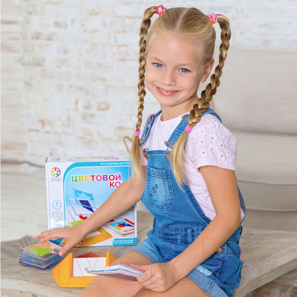 Изображение товара Игра-головоломка Bondibon Цветовой код / ВВ0352