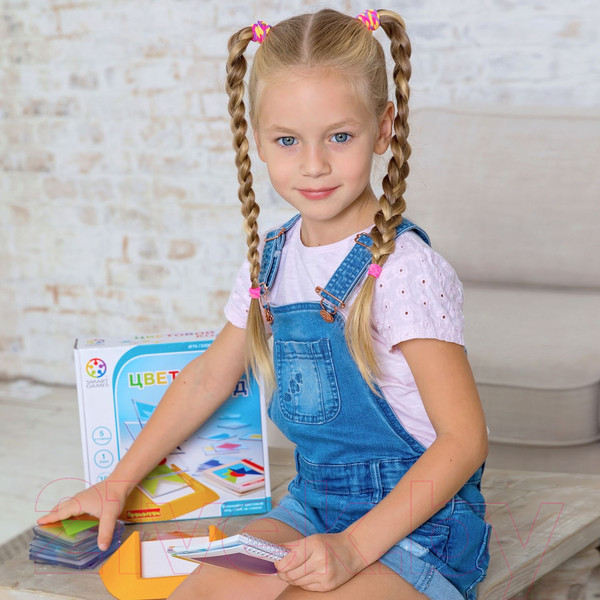 Изображение товара Игра-головоломка Bondibon Цветовой код / ВВ0352