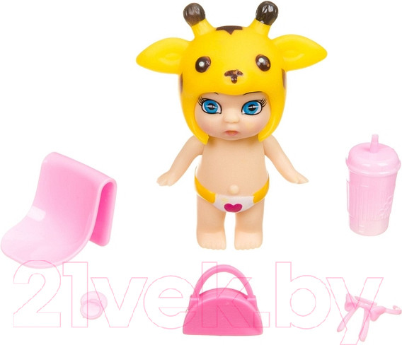 Изображение товара Кукла с аксессуарами Bondibon OLY в шапочке / ВВ3847