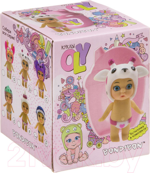 Изображение товара Кукла с аксессуарами Bondibon OLY в шапочке / ВВ3847