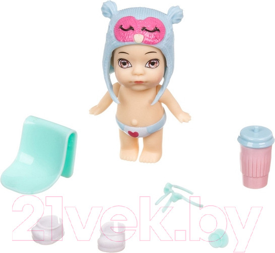 Изображение товара Кукла с аксессуарами Bondibon OLY в шапочке-ушанке / ВВ3856