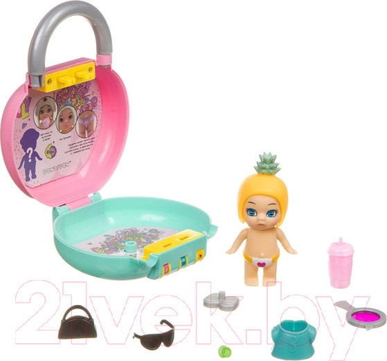 Изображение товара Кукла с аксессуарами Bondibon OLY во фруктово-конфетной шапочке / ВВ3869