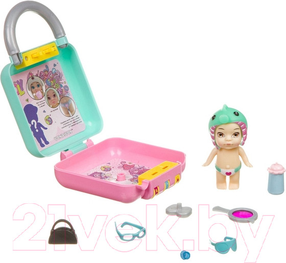 Изображение товара Кукла с аксессуарами Bondibon OLY в шапочке с животным / ВВ3873