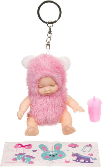 Изображение товара Кукла с аксессуарами Bondibon OLY спящая / ВВ3881