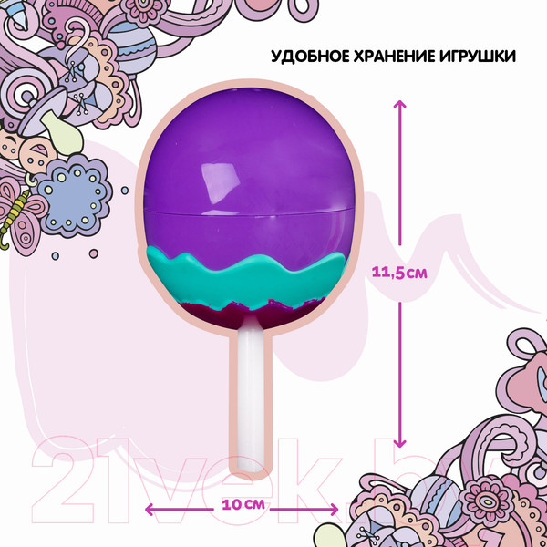 Изображение товара Кукла с аксессуарами Bondibon OLY спящая / ВВ3881