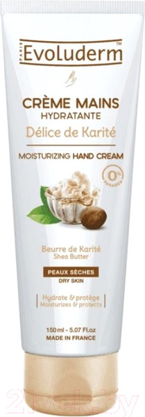 Изображение товара Крем для рук Evoluderm Увлажняющий с маслом ши (150мл)