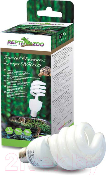 Изображение товара Лампа для террариума Repti-Zoo Compact Desert УФ 1026CT / 83725045 (26Вт)