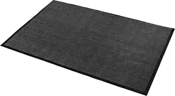 Изображение товара Коврик грязезащитный Kovroff Стандарт ребристый 120x250 / 21102 (серый)