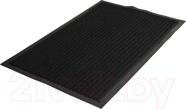 Изображение товара Коврик грязезащитный Kovroff Стандарт ребристый 120x250 / 21101 (черный)
