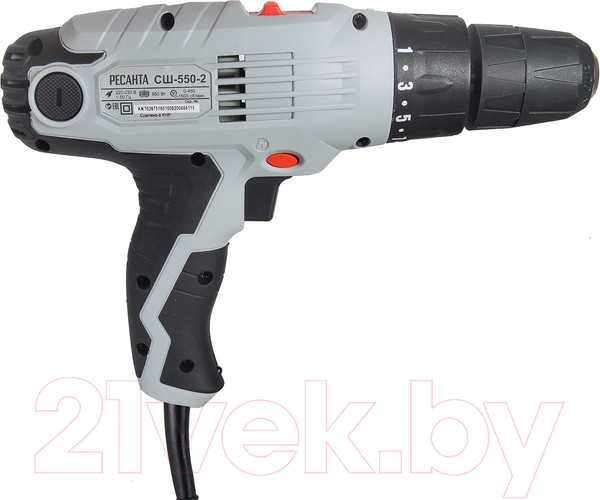 Изображение товара Дрель-шуруповерт Ресанта СШ-550-1 (75/16/2)