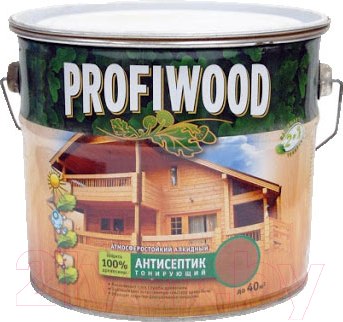 Изображение товара Антисептик для древесины Profiwood Тонирующий (2.6л, орех)