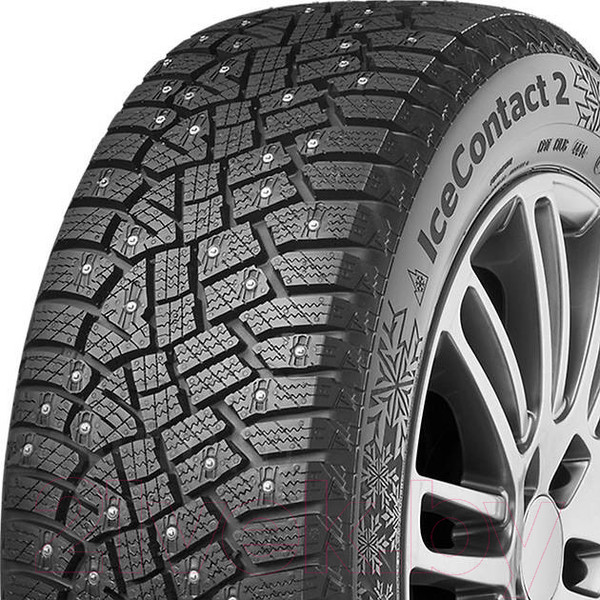 Изображение товара Зимняя шина Continental IceContact 2 SUV 215/55R18 99T (шипы)