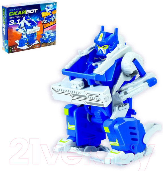 Изображение товара Конструктор электромеханический Эврики Скайбот 3 в 1 / 3396494