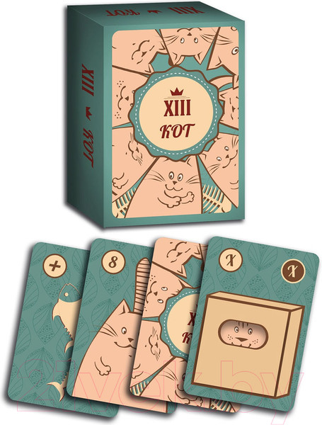 Изображение товара Настольная игра Topgame XIII Кот / 01540