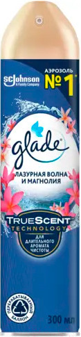 Изображение товара Освежитель воздуха Glade Лазурная волна и магнолия (300мл)