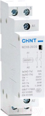 Изображение товара Контактор Chint NCH8-20/20 / 256054